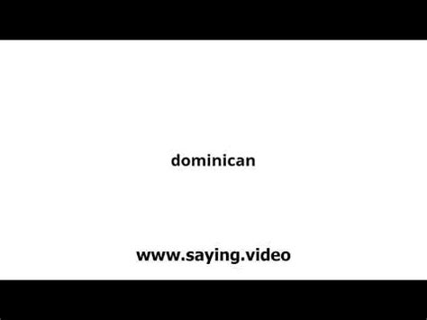 translate dominican to english